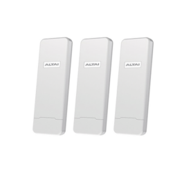 Paquete de 3 Puntos de Acceso C1N Wi-Fi, PTMP en 2.4 GHz , Antenas Sectorial de 70° de 10 dBi, Hasta 800 m de Cobertura, Antena de 10 dBi, Soporta Fichas-Vouchers. Administración en Nube Gratis con INSIGHT (Con Versión HW 4.0 en Adelante