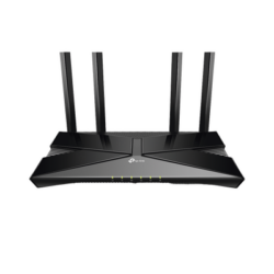 Router WiFi 6 doble banda AX 3000 Mbps /  MU-MIMO y OFDMA / 1 Puerto WAN 10/100/1000 Mbps / 4 Puertos LAN 10/100/1000 Mbps / 4 Potentes Antenas.