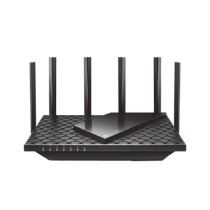 Router Triple Banda WiFi 6E / AX5400 MU-MIMO / 1 Puerto WAN 1 10/100/1000 Mbps / 4 Puertos LAN 10/100/1000 Mbps / 1 puerto USB 3.0 / 6 antenas de alta ganancia / OneMesh ™