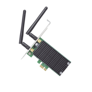 Adaptador  PCI inalámbrico doble banda AC 1200 Mbps / Antena de alta ganancia / Tecnología MU-MUMO 2X2 / Soporte de perfil bajo y Altura completa