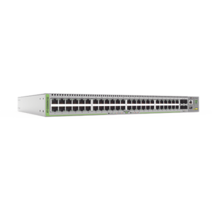 Switch Administrable CentreCOM GS980M, Capa 3 de 48 puertos 10/100/1000Mbps + 4 SFP Gigabit