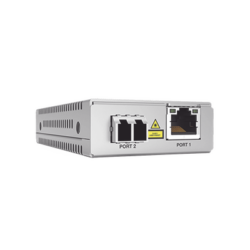 Convertidor de medios Mini Monomodo Version TAA (Federal), 10/100/1000T a 1000LX/LC (20KM)