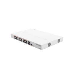 CRS328-24P-4S+RM - 24 port Gigabit Ethernet router/switch with four 10Gbps SFP+