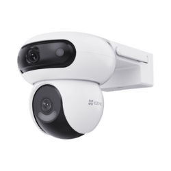 Cámara Doble Lente PT / Rotación en Ambos Lentes / Wi-Fi / 4MP+ y 4MP (Resolución 8 Megapixel ) / Auto Seguimiento Inteligente / Visión Color Nocturna