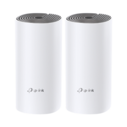 Kit de Router inalámbrico mesh Deco E4 para Hogar / Doble banda AC 1200  / 2 puertos 10/100 Mbps / Compatible con amazon alexa.