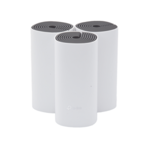 Kit de Router inalámbrico mesh Deco E4 para Hogar / Doble banda AC 1200  / 2 puertos 10/100 Mbps / Compatible con amazon alexa.