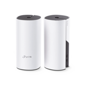 KIT 2 Routers Inalámbricos MESH Interior para Hogar / Doble Banda Wi-Fi 5 AC1200 Mbps / 2 Puerto Gigabit WAN/LAN / 2 Antenas Internas / Administración Mediante la App Deco (iOS, Android)