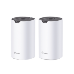 Kit 2 Routers Inalámbricos MESH Interior para Hogar / Doble Banda Wi-Fi 5 AC1900 Mbps / 3 Puerto Gigabit WAN/LAN / 3 Antenas Internas / Administración Mediante la App Deco (iOS, Android)