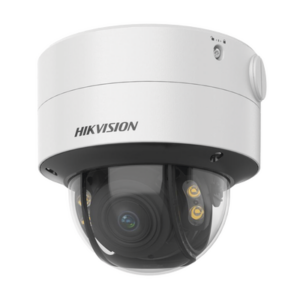Domo IP 4 Megapixel Lente 2.8 a 12 mm / Imagen a Color 24/7 (ColorVu) / 40 mts Luz Blanca / WDR 130 dB / Exterior IP67 / IK10 / Captura Facial / ACUSENSE / Micro SD / ACUSEARCH