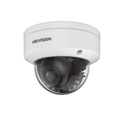 Domo IP 4 Megapixel / Imagen a Color 24/7 / Lente 2.7 - 13.5 mm / Luz Blanca 40 mts / WDR 130 dB / Exterior IP67 / IK10 / Captura Facial / Videoanaliticos / AcuSense