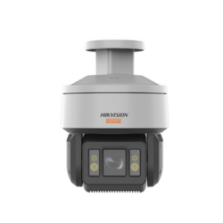 PTZ IP 4 Megapixel / 32X Zoom / Dual Light (100 mts IR / 30 mts Luz Blanca) / Polimero Anticorrosivo (Ideal para Zonas Costeras o Alta Salinidad) / AutoSeguimiento / DARKFIGHTER / Exterior IP67 / NEMA 4X / C5