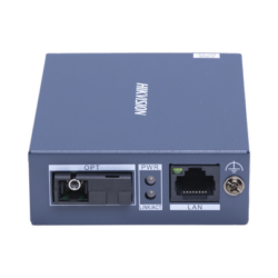 Convertidor Fibra Óptica / Receptor / Monomodo (RX) / 1 Puerto SFP (SC) 100 Mbps / 1 Puerto RJ45 10/100 Mbps / HASTA 20 KM / Plug and Play