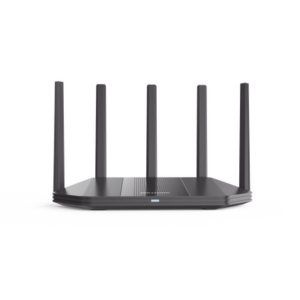 Router Inalámbrico / Wifi 6 / Hasta 3000 Mbps / MESH / Doble Banda AC (2.4 GHz y 5 GHz) / 4 Puertos 1000 Mbps /  5 Antenas Omnidireccional / Interior / Beamforming Optimizado /  Administración Gratuita desde la Nube