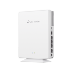 Punto de Acceso GPON Omada / WiFi 6 AX1800 / 1 puerto GPON / 1 Puerto FXS / 4 Puertos 10/100/1000 RJ45 / Wi-Fi 6 AX1800 / Mesh Omada / Configuración por Controlador o Stand-Alone / Para Montaje en Escritorio-Pared