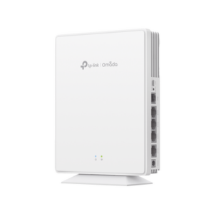 Punto de Acceso GPON Omada / WiFi 6 AX1800 / 1 puerto GPON / 1 Puerto FXS / 4 Puertos 10/100/1000 RJ45 / Wi-Fi 6 AX1800 / Mesh Omada / Configuración por Controlador o Stand-Alone / Para Montaje en Escritorio-Pared