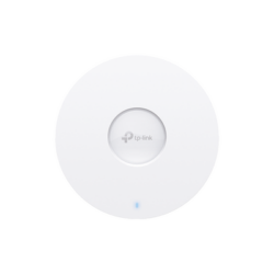Punto de Acceso Omada / Wi-Fi 6 AX3000 MU-MIMO 4x4 / Mesh Omada / Alta Densidad de Usuarios / Configuración por Controlador o Stand-Alone / Para Montaje en Techo/pared / Alimentación PoE+