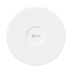 Punto de Acceso Omada / Wi-Fi 7 BE22000 MU-MIMO 4x4 / 2 Puertos 10 Gbps / Mesh Omada / Operaciones Multiencale (MLO) / Configuración por Controlador o Stand-Alone / Para Montaje en Techo/pared / Alimentación PoE++