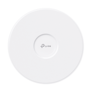 Punto de Acceso Omada / Wi-Fi 7 BE22000 MU-MIMO 4x4 / 2 Puertos 10 Gbps / Mesh Omada / Operaciones Multiencale (MLO) / Configuración por Controlador o Stand-Alone / Para Montaje en Techo/pared / Alimentación PoE++