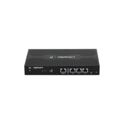 EdgeRouter 4, con 3 puertos 10/100/1000 Mbps + 1 puerto SFP, con funciones avanzadas de ruteo