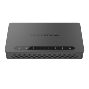 Router Gigabit VPN / Balanceador de cargas / 30,000 sesiones NAT / 4 puertos 10/100/1000 Mbps + 2 puertos SFP (WAN/LAN) / 1 puerto entrada PoE(af/at) / 2 puertos salida PoE (af/at) / Compatible con GWN Cloud.