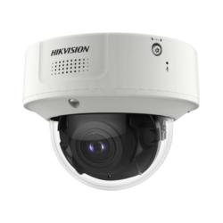 Domo IP 4 Megapixel / Lente Mot. 2.8 a 12 mm 2 / 40 mts IR EXIR / 2 Analiticos Simultaneos / SSD Integrado 1 TB / DeepinView / 2 Micrófonos Integrados / IP67 / IK10 / H.265+ / WDR 150 dB / Captura Facial / Búsqu