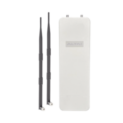 Poderoso Kit WiFi Omnidireccional en 2.4 GHz para WISP, Hasta +200 m de Cobertura, El Kit Incluye Punto de Acceso C1XN+ y  2 x Antenas de 9dBi  Omnidireccionales, Administración en Nube Gratis con INSIGHTS