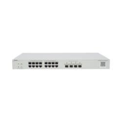 Switch Multi-Gigabit PoE++ hasta 370W, Capa 2 con 4 Puertos 2.5G (90W), 12 Puertos 2.5G (30W) y 4 Uplink SFP+ 10G , Administrable Cloud, Diseñado Para Access Points WiFi 6/7