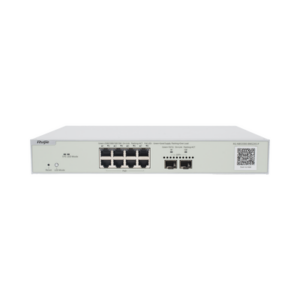 Switch Multi-Gigabit PoE+ Capa 2 con 8 Puertos 2.5G PoE+ hasta 240W y 2 Uplink SFP+ 10G ,Administrable Cloud, Diseñado Para Access Points WiFi 6/7