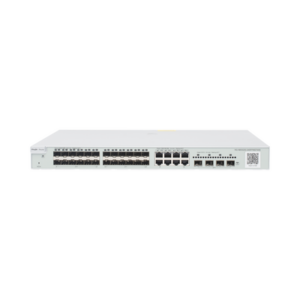 Switch administrable Capa 3, 24 puertos SFP 1G, 8 puertos Ethernet 1G Combo y 4 SFP+ 10G, gestión remota en la nube