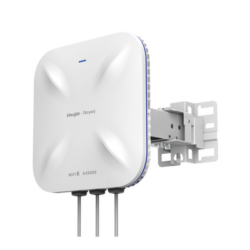 Punto de Acceso Mesh Wi-Fi 6 Industrial para Exterior Sectorial 60°, hasta 5.95 Gbps, MU-MIMO 4x4, Filtros Anti Interferencia y Auto Optimización con IA, puerto eth 2.5G y SFP