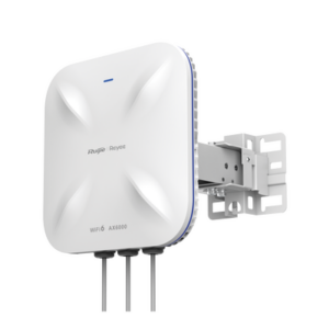 Punto de Acceso Mesh Wi-Fi 6 Industrial para Exterior Sectorial 60°, hasta 5.95 Gbps, MU-MIMO 4x4, Filtros Anti Interferencia y Auto Optimización con IA, puerto eth 2.5G y SFP