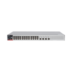Switch PoE+ Empresarial 370 Watts, Administrable L2+, 24 Puertos Gigabit y 4 Puertos Uplink SFP 2.5G