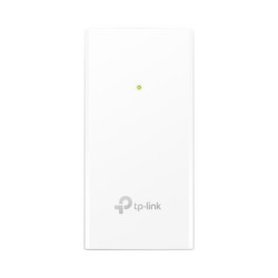 Inyector PoE Pasivo de 48V (18 Watts) / 2 puerto 10/100/1000 Mbps / Plug and Play / Montaje en Pared