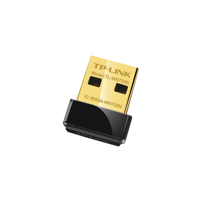 Adaptador USB Nano inalámbrico N 150 Mbps 2.4 GHz con 1 antena interna