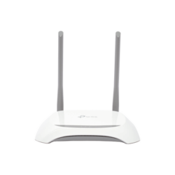 Router Inalámbrico WISP, 2.4 GHz, 300 Mbps, 2 antenas externas omnidireccional 5 dBi, 4 Puertos LAN 10/100 Mbps, 1 Puerto WAN 10/100 Mbps, control de ancho de banda