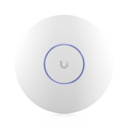 Punto de Acceso UniFi WiFi 6E Enterprise, alta densidad, hasta 600 usuarios, Mu-MIMO 4x4, bandas 2.4/5/6 Ghz, (1) puerto RJ45 2.5G (POE+ no incluido)