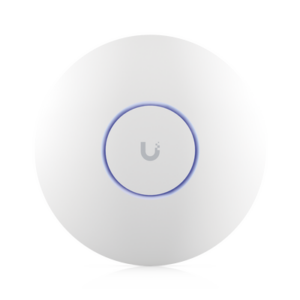 Punto de Acceso UniFi WiFi 6E Enterprise, alta densidad, hasta 600 usuarios, Mu-MIMO 4x4, bandas 2.4/5/6 Ghz, (1) puerto RJ45 2.5G (POE+ no incluido)