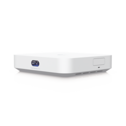 UCG Max Cloud Gateway de 2.5 GbE Compacto con Soporte para hasta 30 Dispositivos UniFi, 300+ Clientes, Enrutamiento IPS de 2.3 Gbps y Almacenamiento 512 GB de Memoria Interna