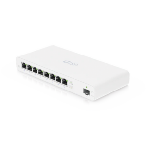 UISP Router Gigabit PoE Pasivo con 8 Puertos para Implementaciones MicroPoP y Redes Seguras