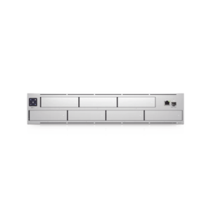 NVR PRO UniFi Protect, con bahía  para 7 discos duros, almacena hasta 20 cámaras 4k o 60 cámaras 1080p, pantalla táctil