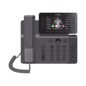 Teléfono IP Empresarial Esencial WiFi / Bluetooth, 20 líneas SIP, pantalla a color 4.3" ajustable, PoE, puertos Gigabit, conferencia local de 6 vías.