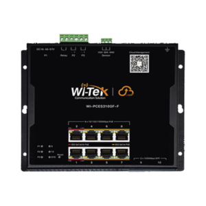 Switch L2 PoE Industrial / Administración Cloud Gratuita / 8 Puertos PoE af/at/bt 10/100/1000 Mbps / 2 Puertos SFP Gigabit / Máx Presupuesto PoE 145 W / Montaje Magnético - Riel DIN.