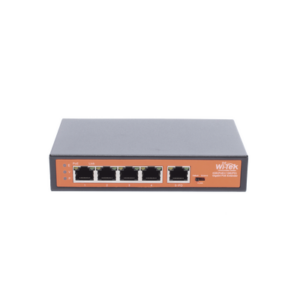 Extensor PoE / Entrada hasta 90 W / 4 puertos Gigabit PoE salida 802.3 af/at / Extensor PoE hasta 250 m / No administrable