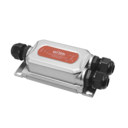 Extensor PoE para exterior / Entrada PoE de 90W y 2 salidas PoE de 60W y 30W / Protección IP68 / Ideal para Aplicaciones de CCTV