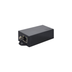Convertidor PoE / Entrada PoE 802.3 af/at / Salida PoE 24V pasivo / Conexión plug and play / Alcance de hasta 100 metros Solo en PoE estandarizado / Aplicaciones Enlaces Inalámbricos