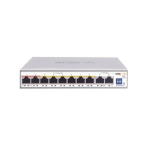 Switch PoE No administrable / PoE de Largo Alcance Hasta 250m / 8 Puertos PoE 10/100Mbps (Puerto 1 Hasta 60W, Puertos 2 al 8 Hasta 30W) + 2 Puertos Gigabit Uplink / Presupuesto 120 W / Plug and Play