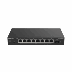 Switch Administrable Capa 2 con PoE++ Multi-Gigabit, 8 puertos 2.5Gb y 1 SFP+ 10G, hasta 130w estándar 802.3bt