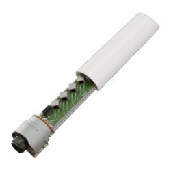 (GPeRx4) Extensor PoE administrable SwOS para exterior/ 3 puertos de salida af/at / PoE IN 90 Wats / Puertos Aislados