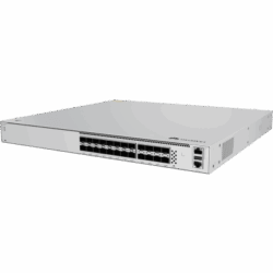 Switch eKit Core para Fibra Óptica Administrable Capa 3 / 16 puertos SFP 10 Gbps + 8 Puertos SFP28 25 Gbps / Capacidad de Conmutación 1,120 Gbit/s /  Gestión Gratuita desde la Nube / Sin Licenciamiento / Ruteo Dinamico (RIP, OSPF, IS-