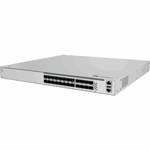 Switch eKit Core para Fibra Óptica Administrable Capa 3 / 16 puertos SFP 10 Gbps + 8 Puertos SFP28 25 Gbps / Capacidad de Conmutación 1,120 Gbit/s /  Gestión Gratuita desde la Nube / Sin Licenciamiento / Ruteo Dinamico (RIP, OSPF, IS-